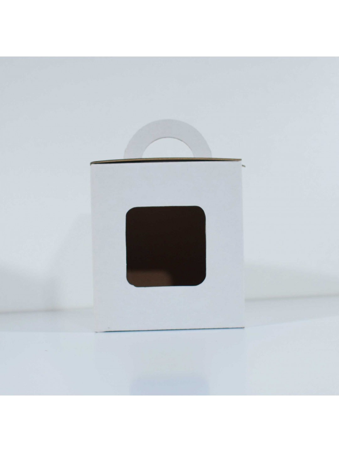 110x110x120 mm Bela kartonska kutija za šolju